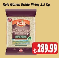Reis Gönen Baldo Pirinç 2.5 kg