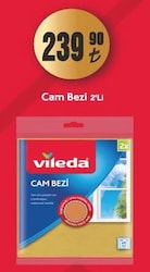 Vileda Cam Bezi 2'li