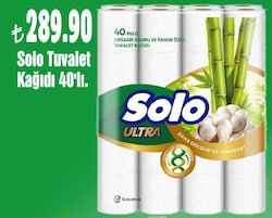 Solo Ultra Tuvalet Kağıdı 40'lı