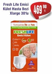Fresh Life Emici Külot Hasta Bezi Xlarge 30'lu