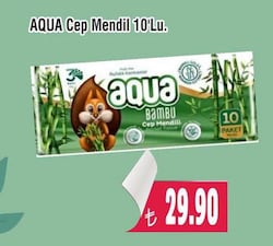 Aqua Cep Mendil 10'lu