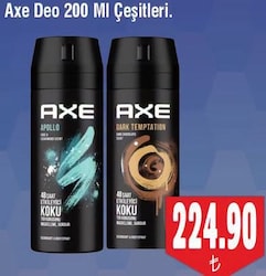 Axe Deo 200 ml Çeşitleri