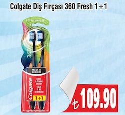 Colgate Diş Fırçası 360 Fresh 1+1