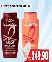 Elseve Şampuan 700 ml 