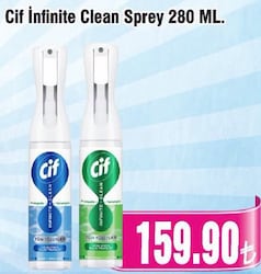Cif İnfinite Clean Sprey 280 ml