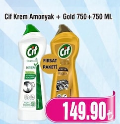 Cif Krem Amonyak+Gold 750 ml
