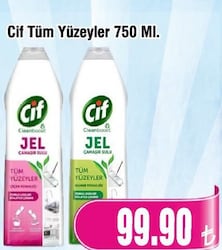 Cif Tüm Yüzeyler 750 ml