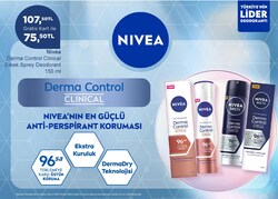 Nivea Derma Control Clinical Erkek Sprey Deodorant 150 ml