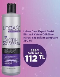 Urban Care Expert Serisi Biotin&Kafein Dökülme Karşıtı Saç Bakım Şampuanı 350 ml