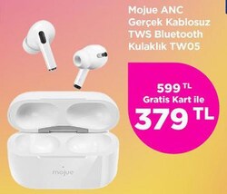 Mojue ANC Gerçek Kablosuz TWS Bluetooth Kulaklık TW05