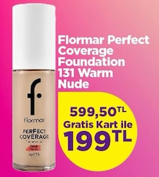 Flormar Perfect Coverage Fondoten Flormar Makyaj %44 İndirimli