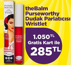 The Balm Purseworthy Wristlet Dudak Parlatıcısı