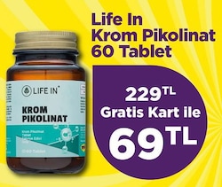 Life In Krom Pikolinat 60 Tablet
