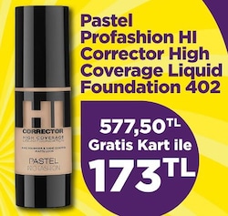 Pastel HI Corrector High Coverage 402 Fondöten