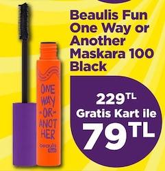 Beaulis Fun One Way or Another 100 Black Maskara