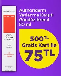 Authoriderm Yaşlanma Karşıtı Gündüz Kremi 50 ml