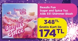 Beaulis Fun Sugar and Spice Toz Allık 551 Shimmer Blush