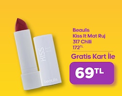 Beaulis Kiss It Mat Ruj 317 Chilli