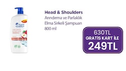 Head & Shoulders Arındırma ve Parlaklık 800 ml Kepek Şampuanı