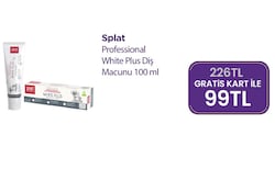 Splat Professional White Plus Beyazlatıcı 100 ml Florürlü Diş Macunu