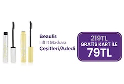 Beaulis Lift It Hacimli ve Kıvrık Kirpikler Siyah Maskara