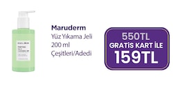 Maru.Derm Karma ve Yağlı Ciltlere Özel Salisilik Asit Yüz Yıkama Jeli 200 ml