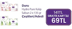 Duru Hydro Pure Aloe Vera Sabunu 2x135 270 gr