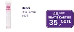 Benri 140'lı Disk Pamuk