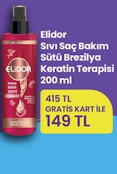 Elidor Brezilya Keratin Terapisi Saç Sütü 200 ml