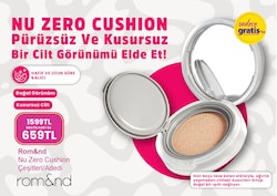 Rom&Nd SPF 24 Nu Zero Cushion Fondöten Natural