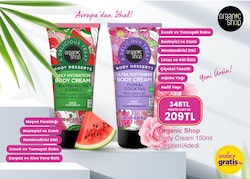 Organic Shop Body Cream Çeşitleri 150 ml 