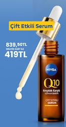 Nivea Q10 Çift Etkili Kırışıklık Karşıtı Yüz Serumu 30 ml