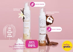 Bee Beauty Vanilya Kokulu Saç Bakım Köpüğü 200 ml