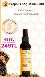 Ashley Joy Kuru ve Hassas Saçlar İçin Propolis Saç Bakım Sütü