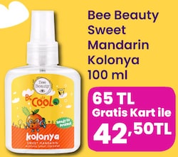 Bee Beauty Sweet Mandarin Kolonya 100 ml
