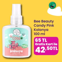Bee Beauty Candy Pink Kolonya 100 ml 