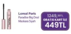 L'Oreal Paris Big Deal Paradise Siyah Maskara