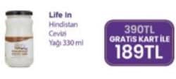 Life In Hindistan Cevizi Yağı 330 ml