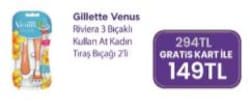 Gillette Venus Riviera Kullan At 2'li Kadın Tıraş Bıçağı