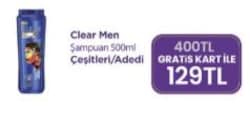 Clear Men Kepeğe Karşı Şampuan 500 ml