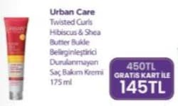 Urban Care Twisted Curls Hibiscus & Shea Butter Bukle Belirginleştirici 175 ml Durulanmayan Saç Kremi
