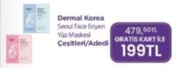 Dermal Korea Seoul Face Collagen Hydrogel Eriyen Yüz Maskesi