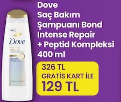 Dove Bond Intense Repair 400 ml Şampuan