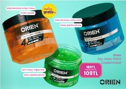 Orien Islak Görünüm Saç Jölesi 400 ml