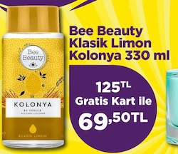 Bee Beauty Klasik Limon Kolonya 330 ml