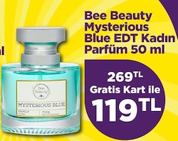 Bee Beauty Mysterious Blue EDT 50 ml Kadın Parfüm