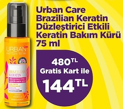 Urban Care Brazilian Keratin Yoğun Saç Bakım Serumu 75 ml