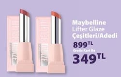 Maybelline Lifter Glaze Çeşitleri/Adedi