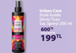 Urban Care Style Guide Deniz Tuzu Saç Spreyi 200 ml