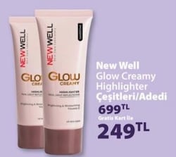 New Well Glow Creamy Highlighter Çeşitleri/Adedi